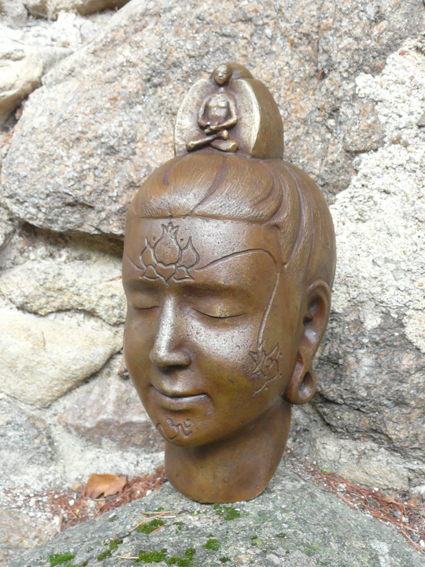 sculpture de Bouddha, Bouddha, sculpteur en Ariège